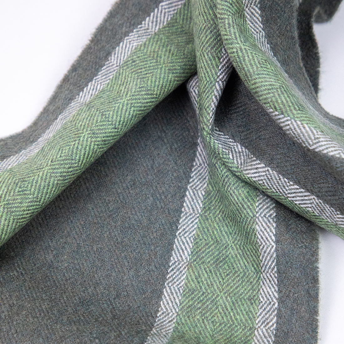 Book of Kells Avoca Scarf Green