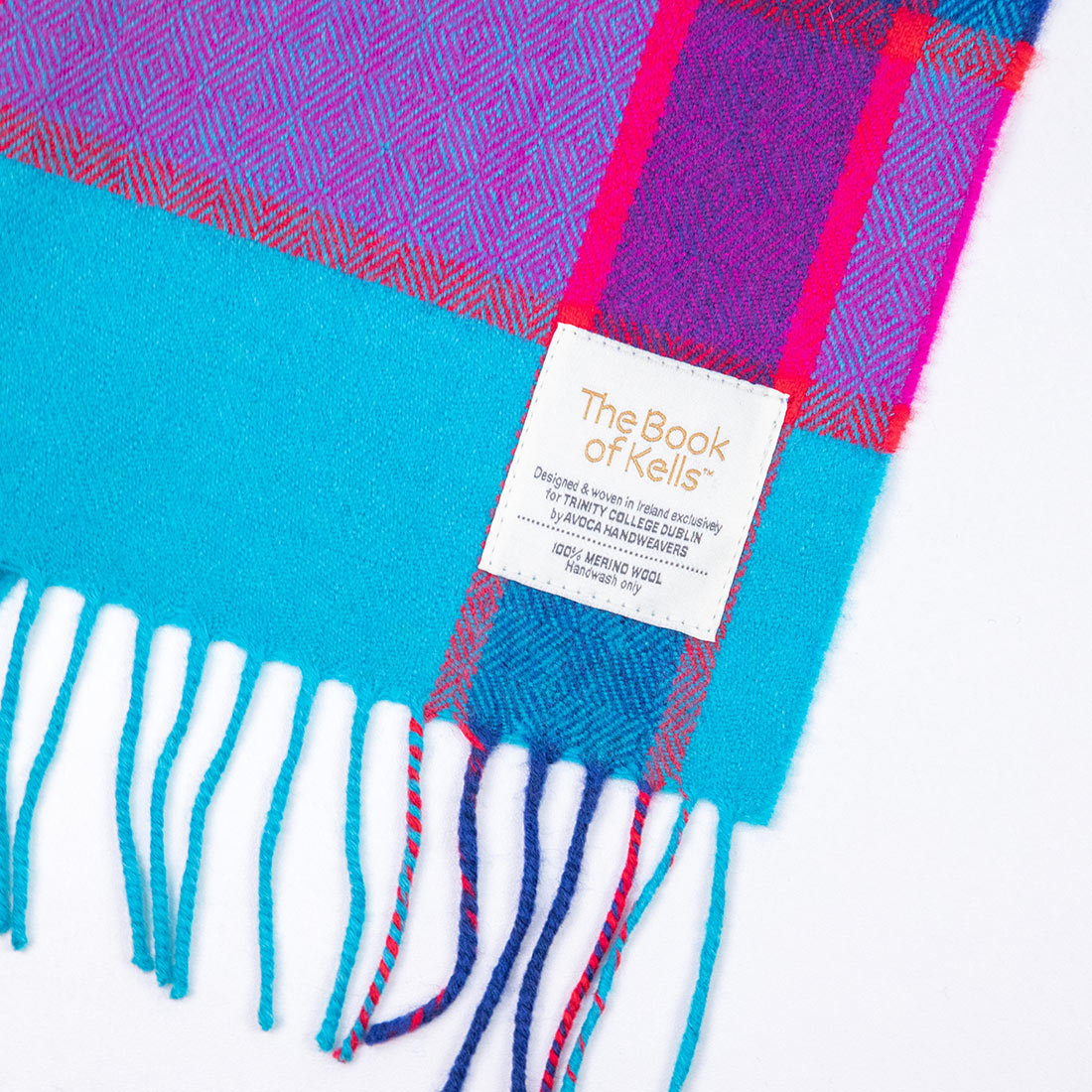 Book of Kells Avoca Scarf Blue