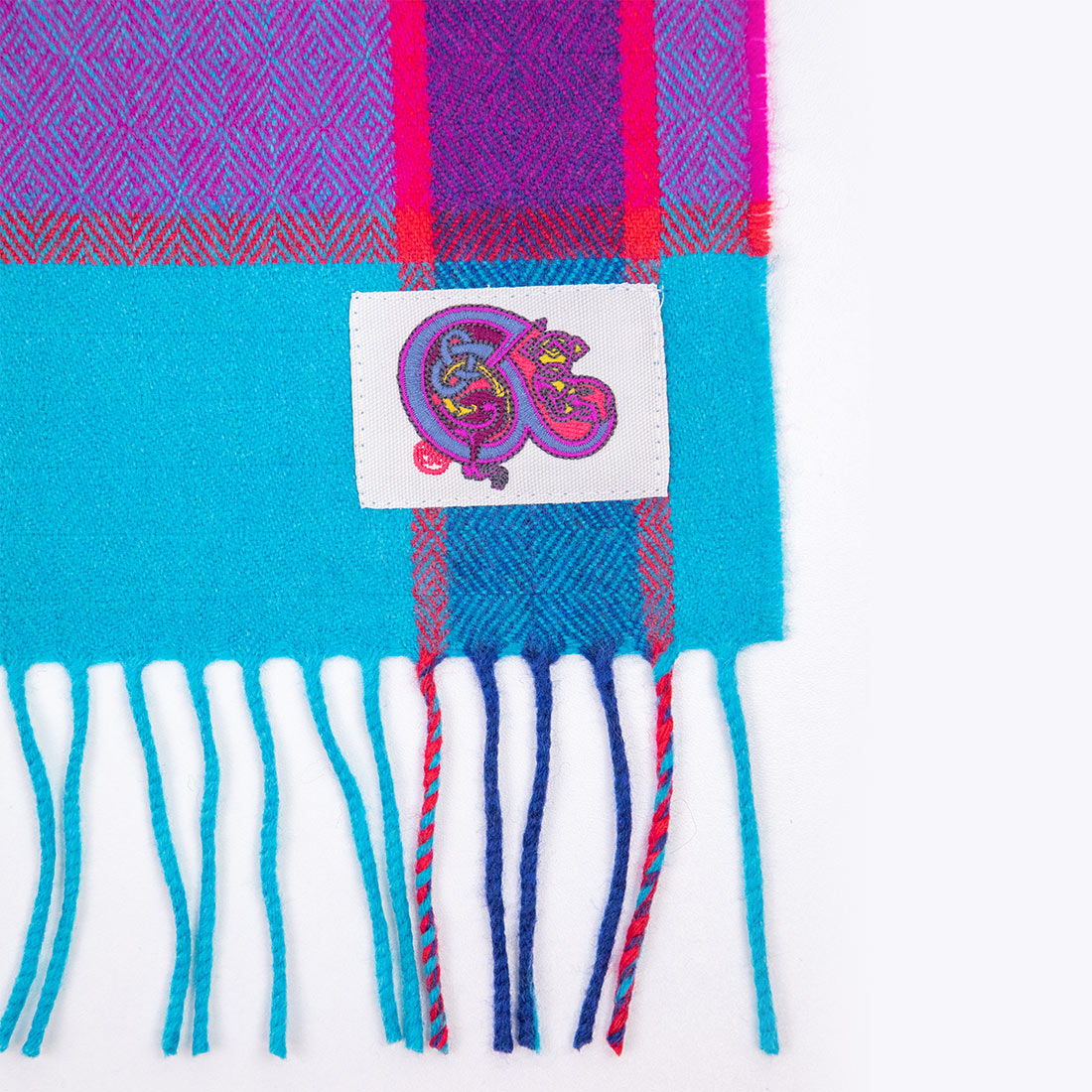 Book of Kells Avoca Scarf Blue