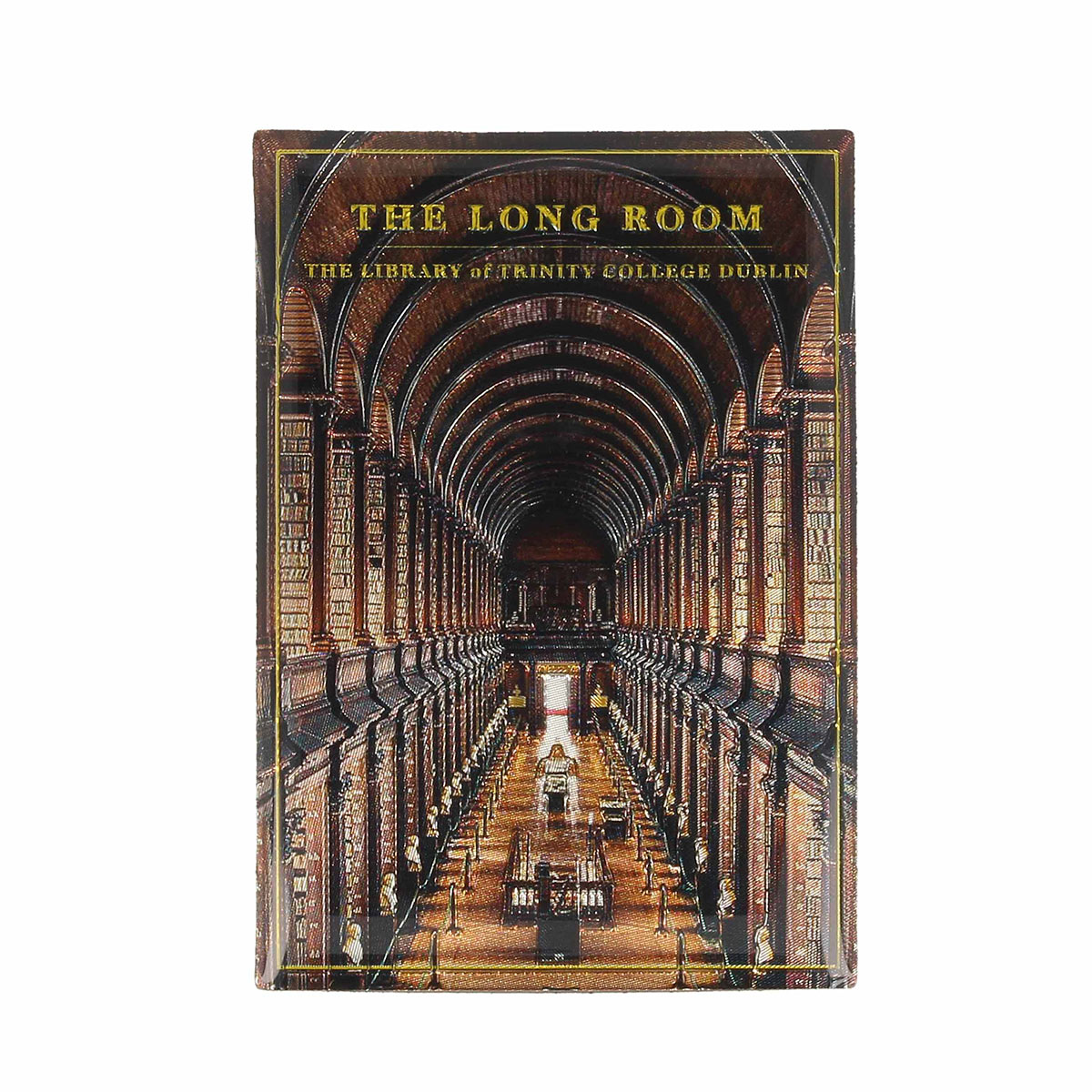 Trinity College Dublin Library Collection Foil Magnet