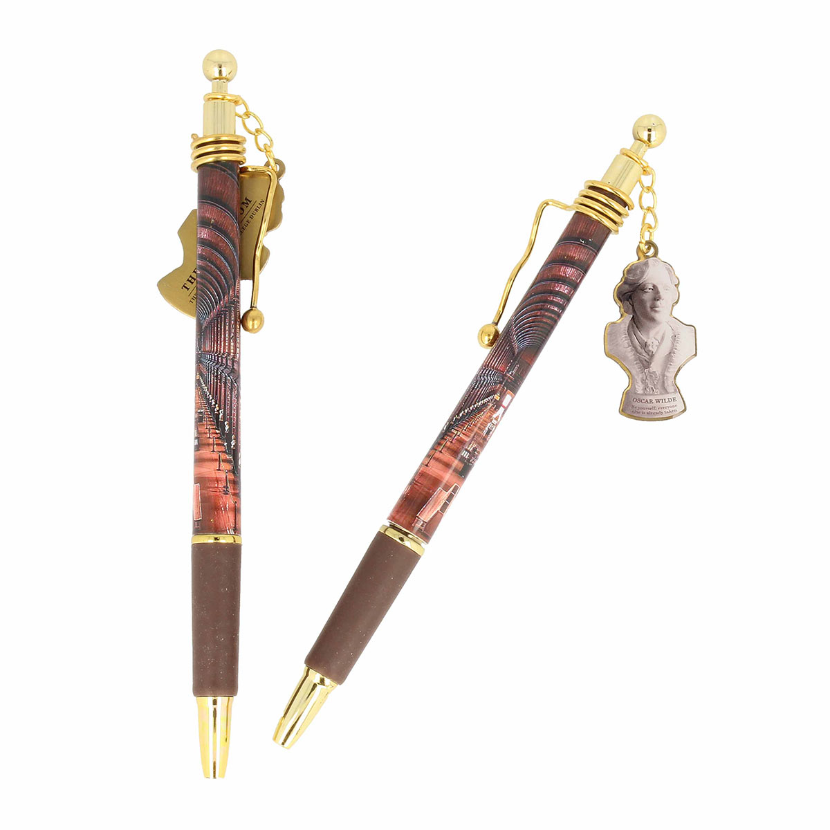 Trinity College Dublin Library Collection Black Charm Pen