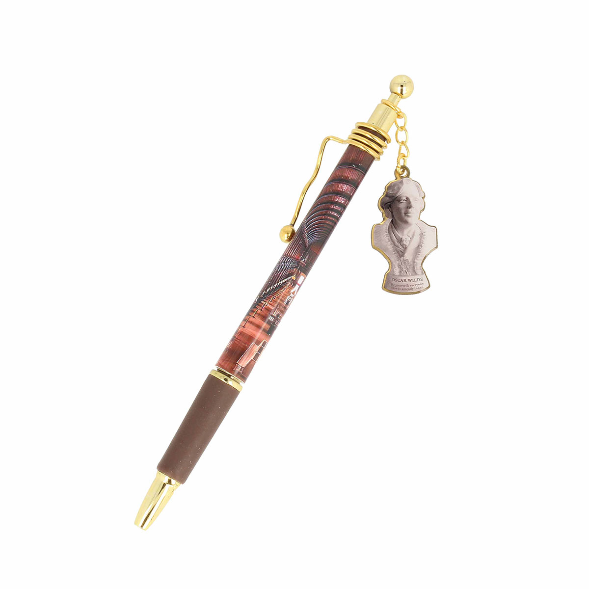 Trinity College Dublin Library Collection Black Charm Pen