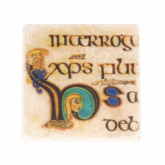 Book of Kells Stone Coaster Journey of Jesus