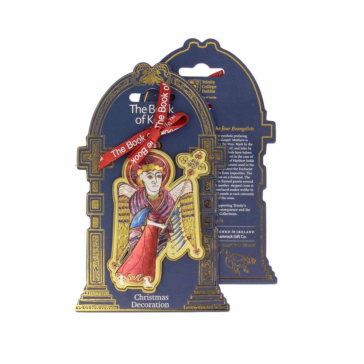 Book of Kells Metal Decoration The Man