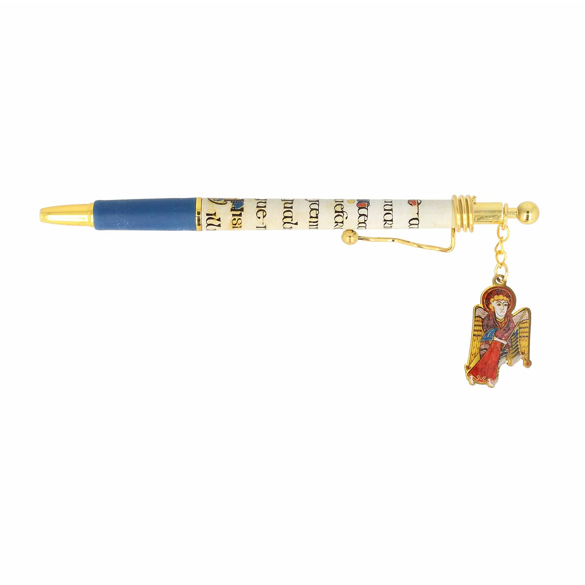 Book of Kells Matthew Black Charm Pen