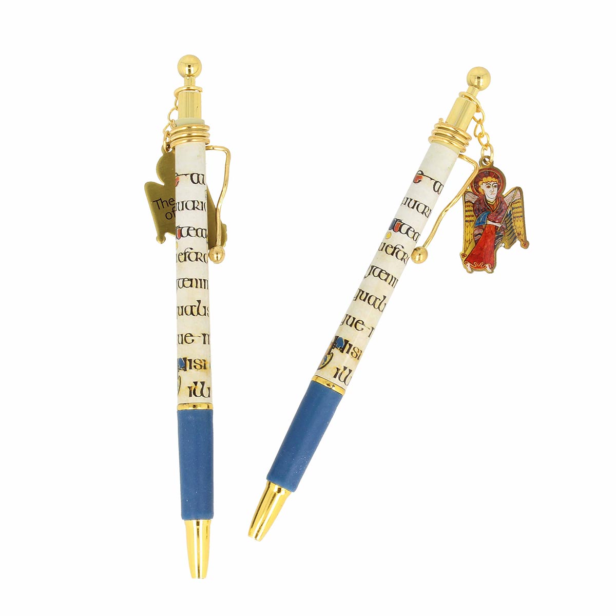 Book of Kells Matthew Black Charm Pen