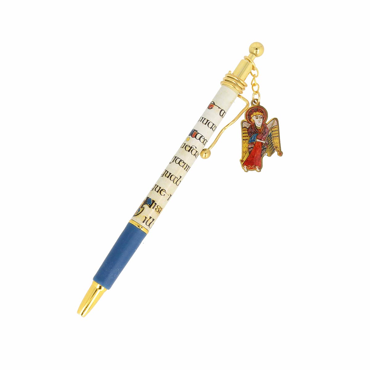 Book of Kells Matthew Black Charm Pen