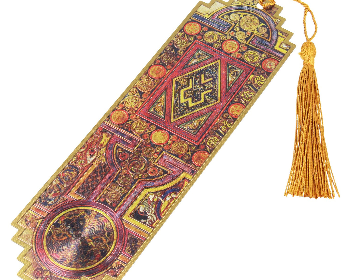 Book of Kells Foil Bookmark Quoniam Brown/Red