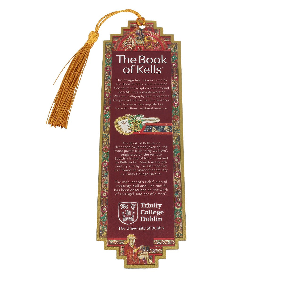 Book Of Kells Foil Bookmark - Chi Rho
