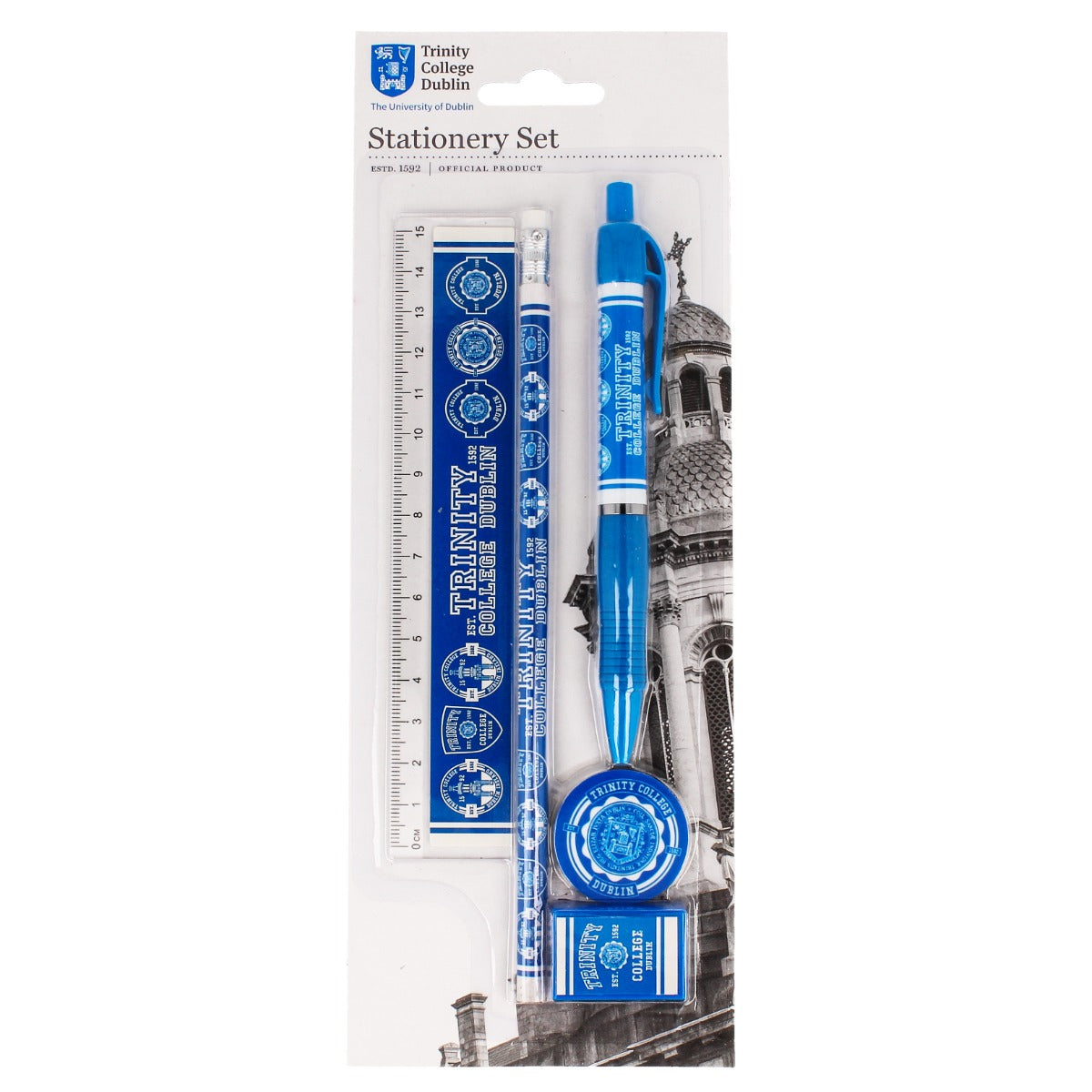 Trinity College Dublin Crest Stationary Set