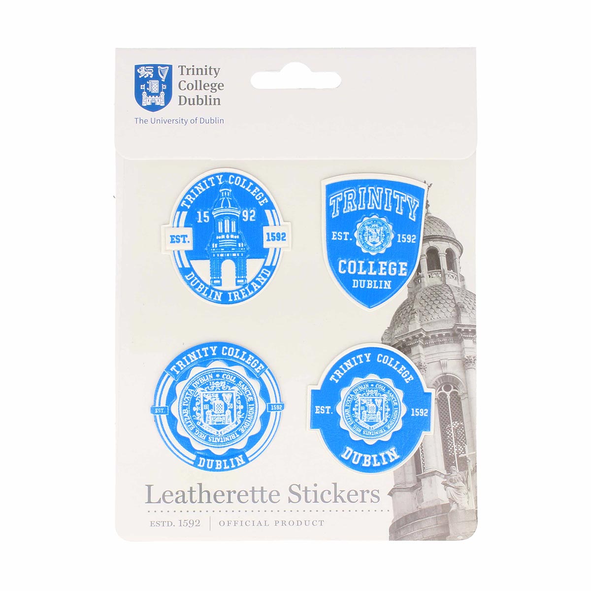 Trinity College Dublin Crest Collection Stickers