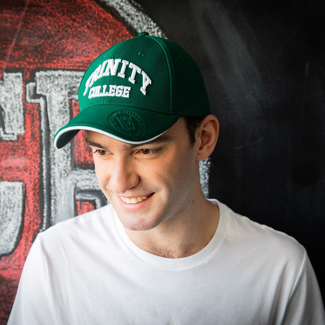 Trinity College Dublin Performance Baseball Cap Bottle Green