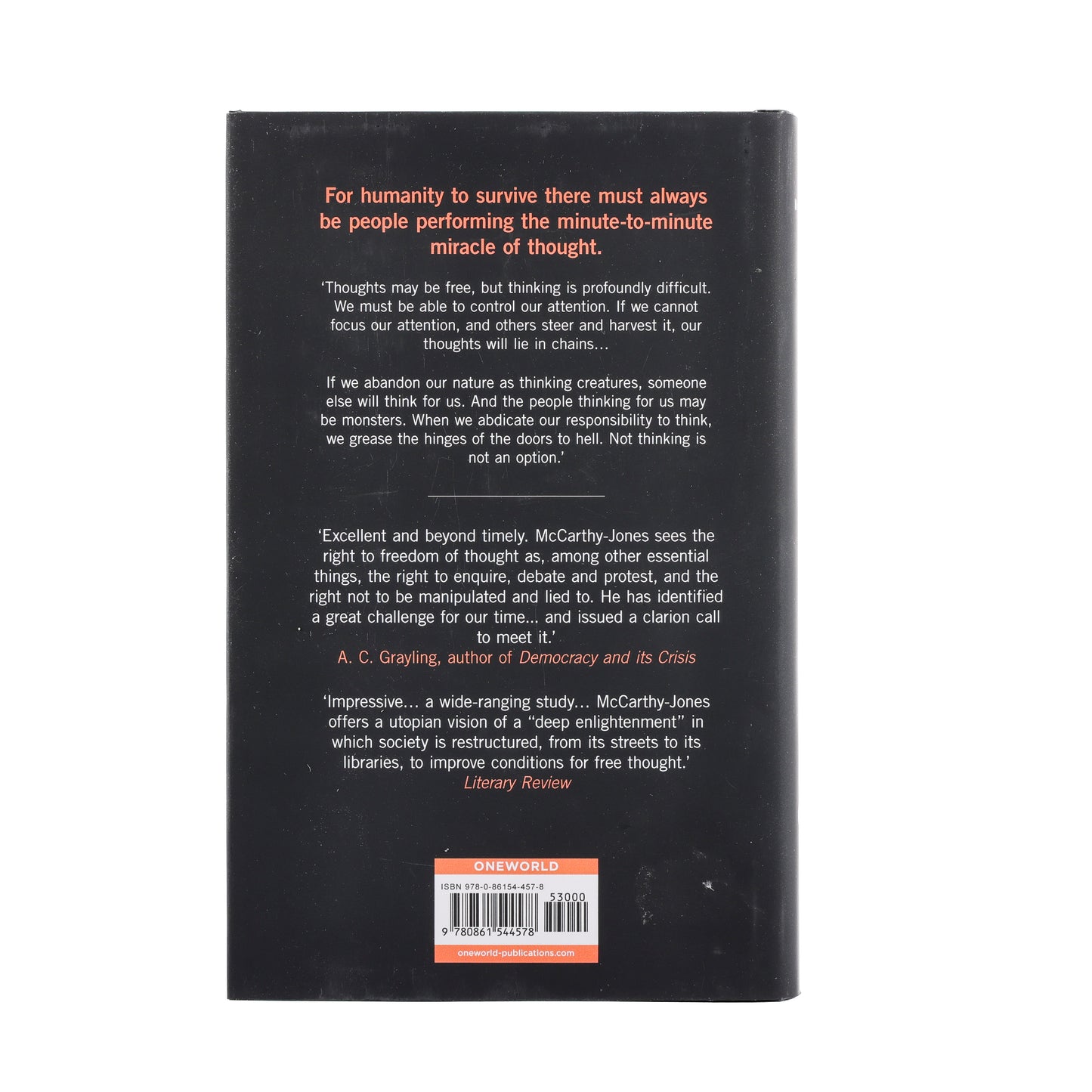 Free Thinking Protecting Freedom of Thought Amidst the New Battle for the