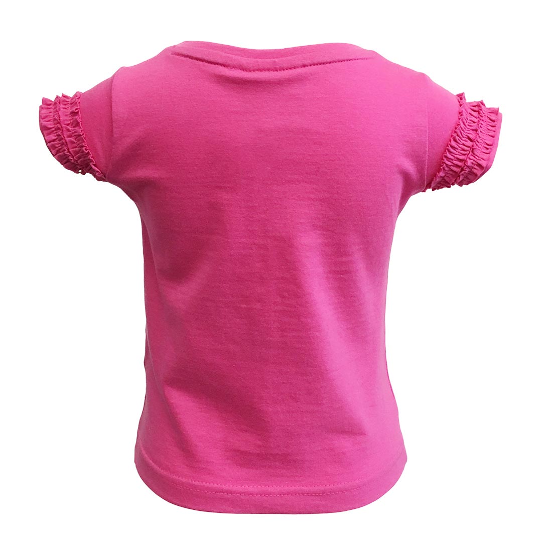 Book of Kells Celtic Swirl Frill T-shirt Pink