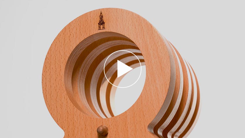 Trinity College Dublin Wine Rack (3 Bottle)