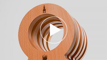 Trinity College Dublin Wine Rack (3 Bottle)