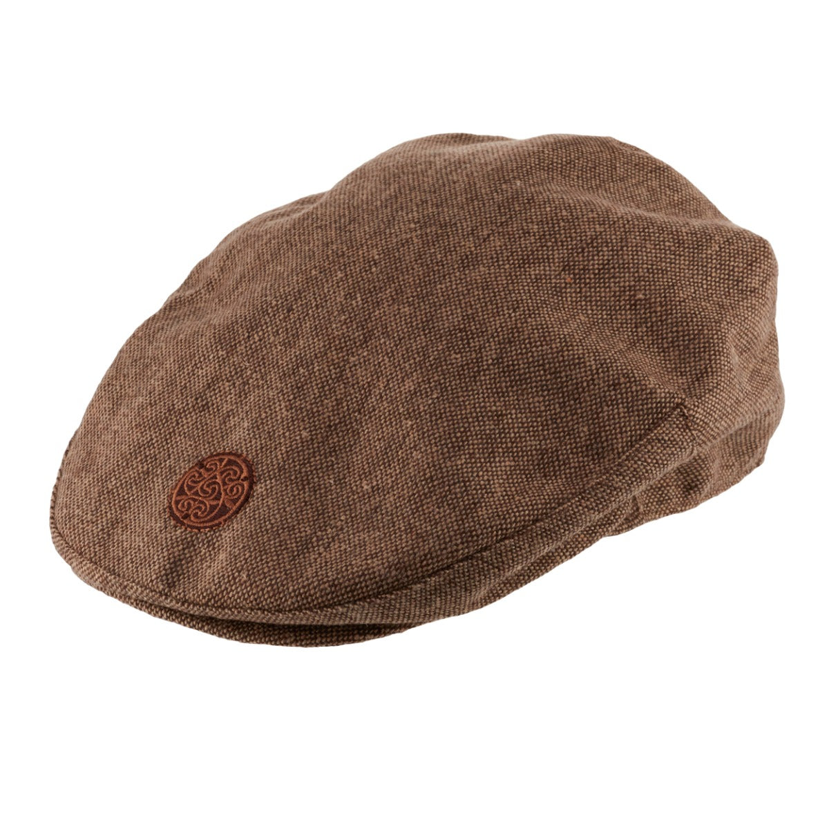 Patrick Francis Flat Cap Brown Tweed