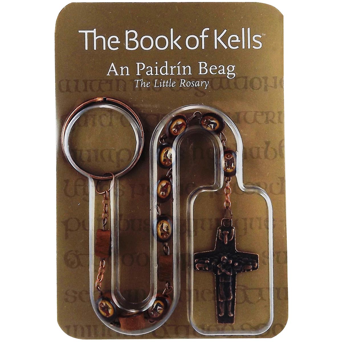 Book of Kells Wooden Paidrean Beag