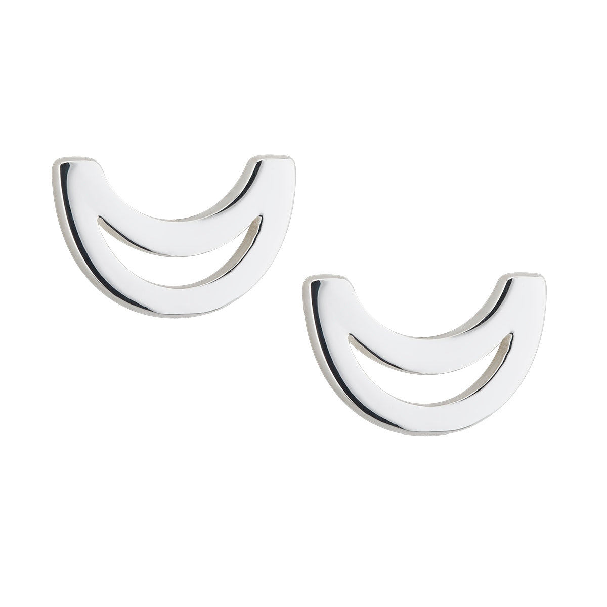 Trinity College Dublin Sterling Silver Stud Earrings Long Room Modern