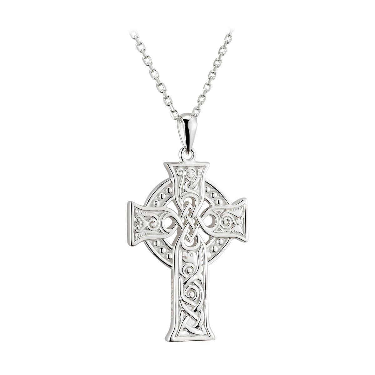 Solvar Sterling Silver Apostles Ladies Cross