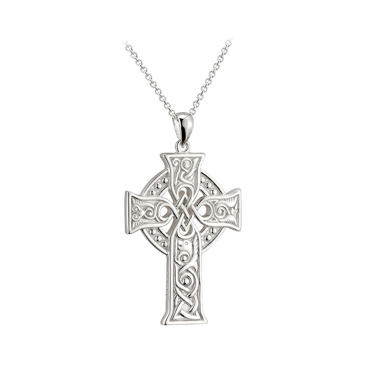 Solvar Sterling Silver Apostles Gent Cross