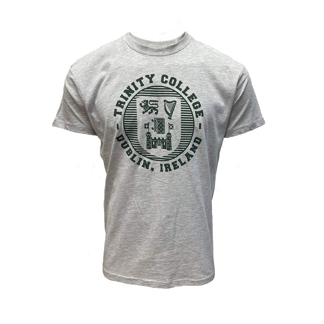 Trinity College Dublin Men's T-shirt - Grey Marl
