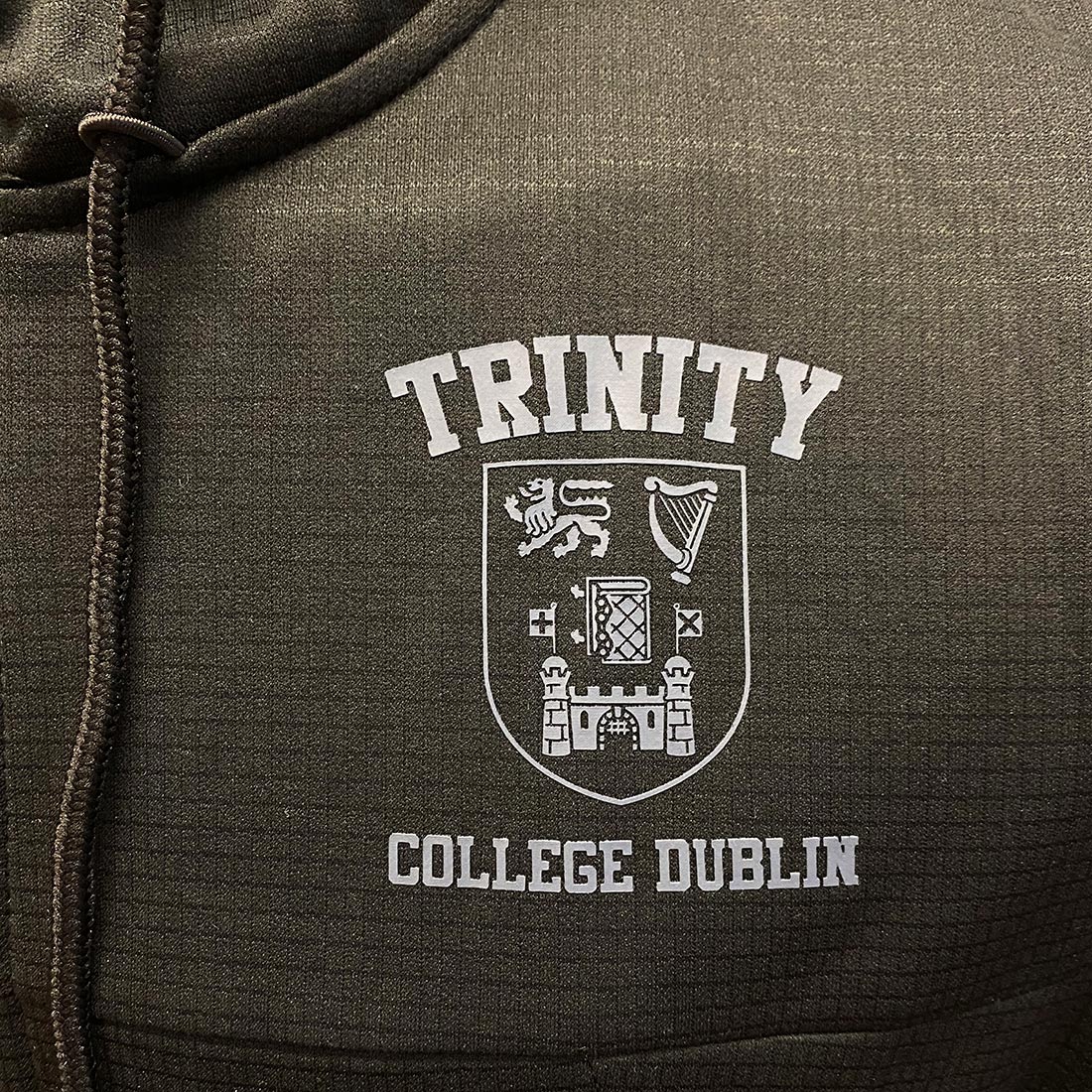 Trinity Performance Full Zip Hoody - Grey &. Black