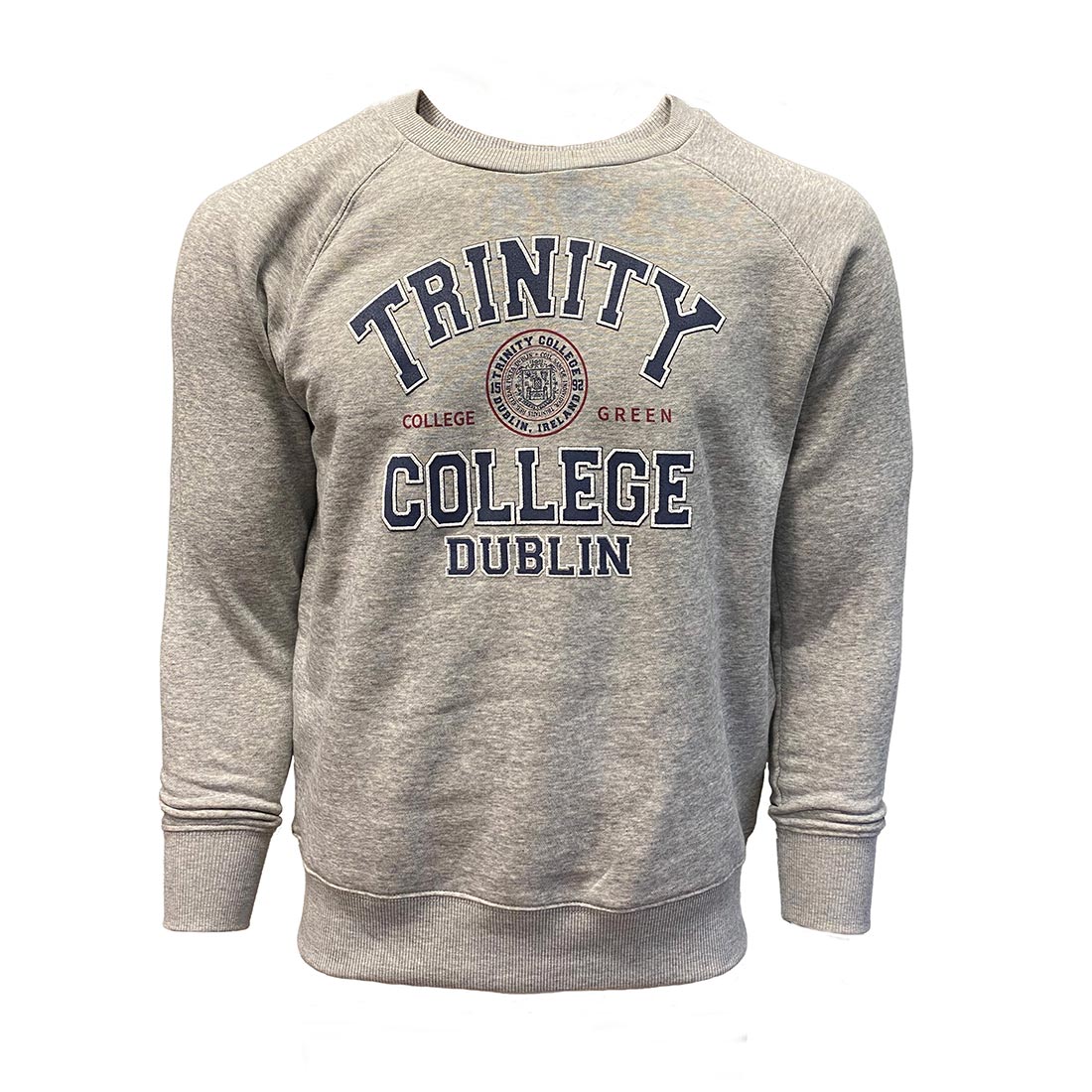 GREY MARL TRINITY COLLEGE DUBLIN SWEATSHIRT – Trinity Gift Shop