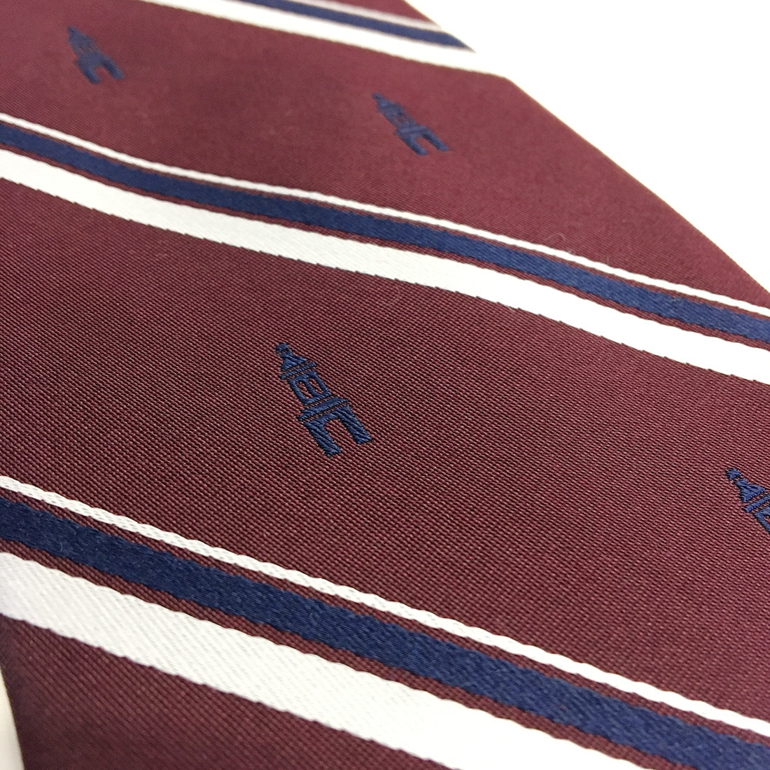 Trinity College Dublin Campanile Silk Tie Burgundy