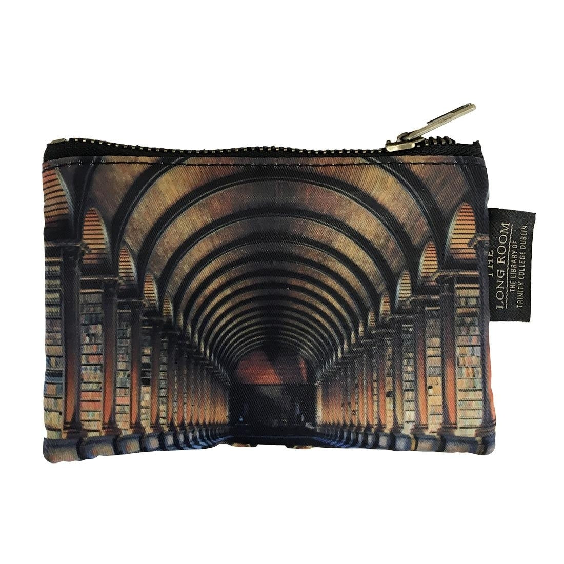 Trinity College Dublin Long Room Purse Black & Brown