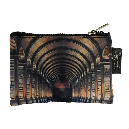 Trinity College Dublin Long Room Purse Black & Brown