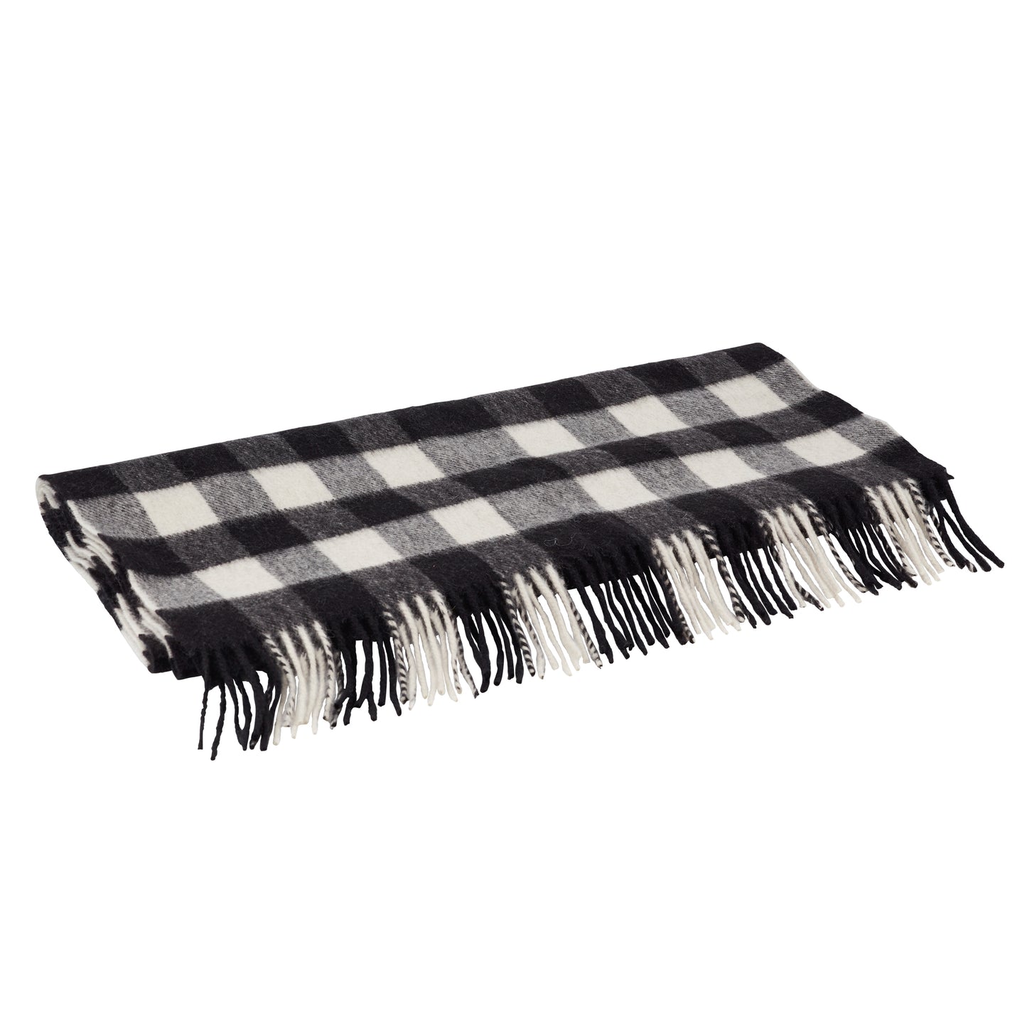 Trinity College Dublin Exam Hall Avoca Scarf Black Grey & White