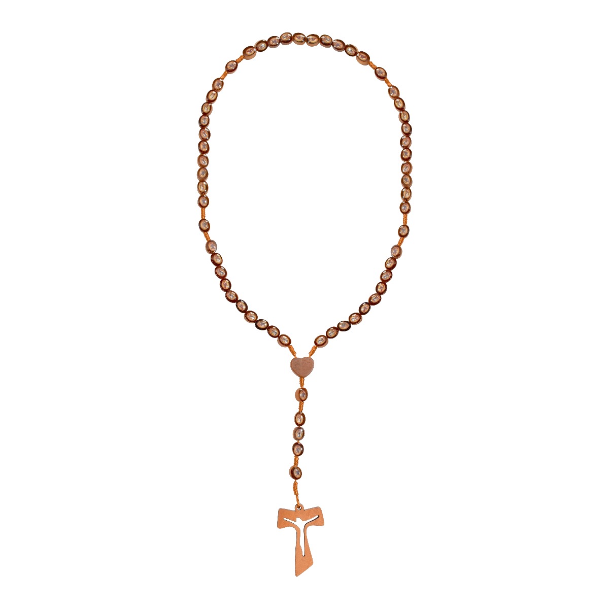 Book of Kells Wooden Rosary Beads