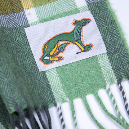 Book of Kells Avoca Scarf Green