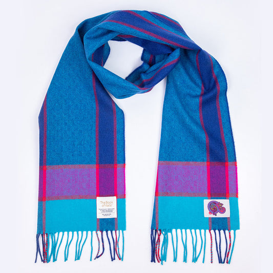 Book of Kells Avoca Scarf Blue
