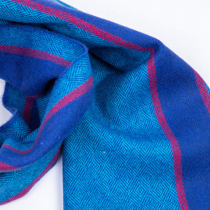 Book of Kells Avoca Scarf Blue