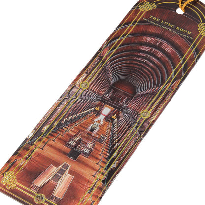 Trinity College Dublin Library Foil Bookmark Brown