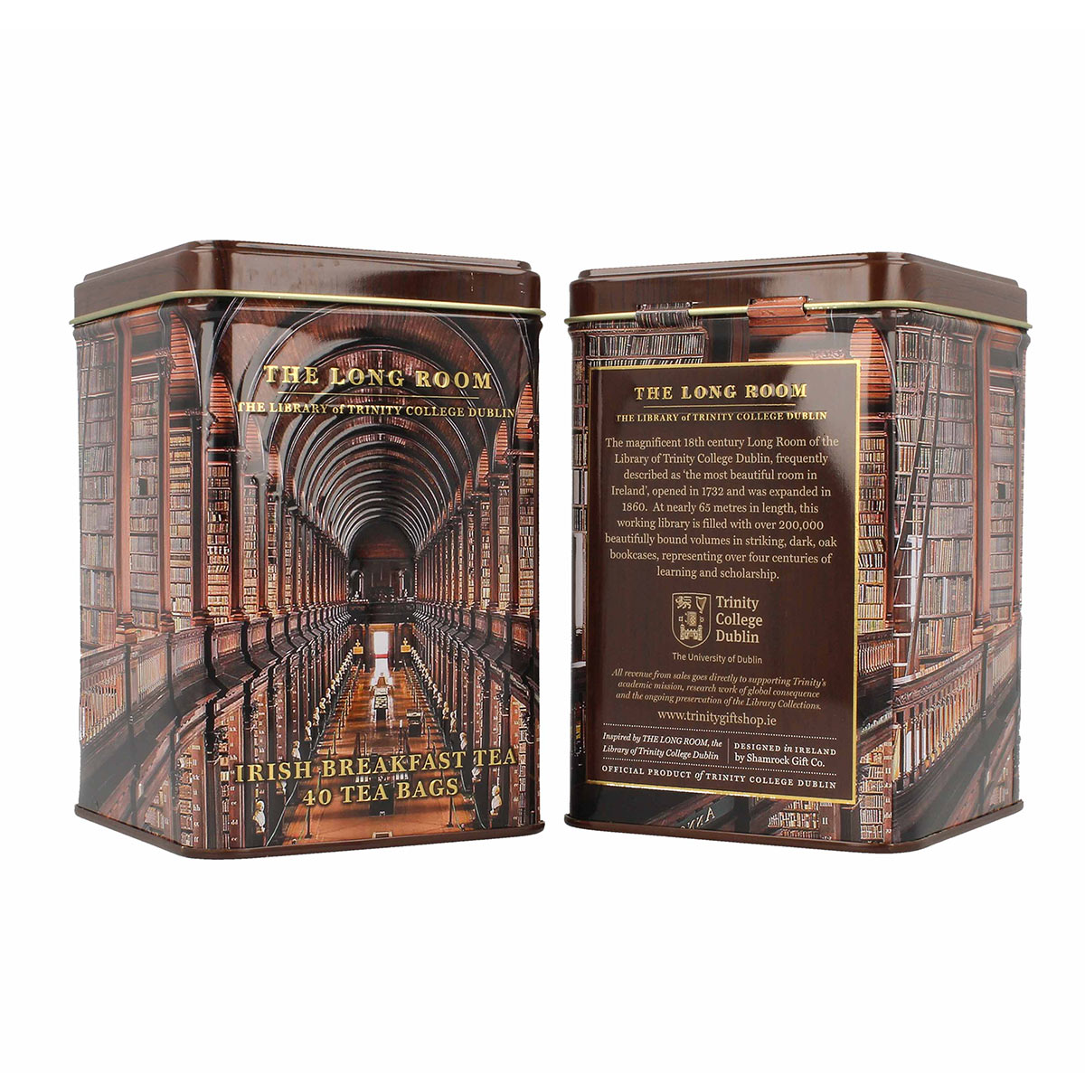 Trinity College Dublin Library Collection Tea Tin