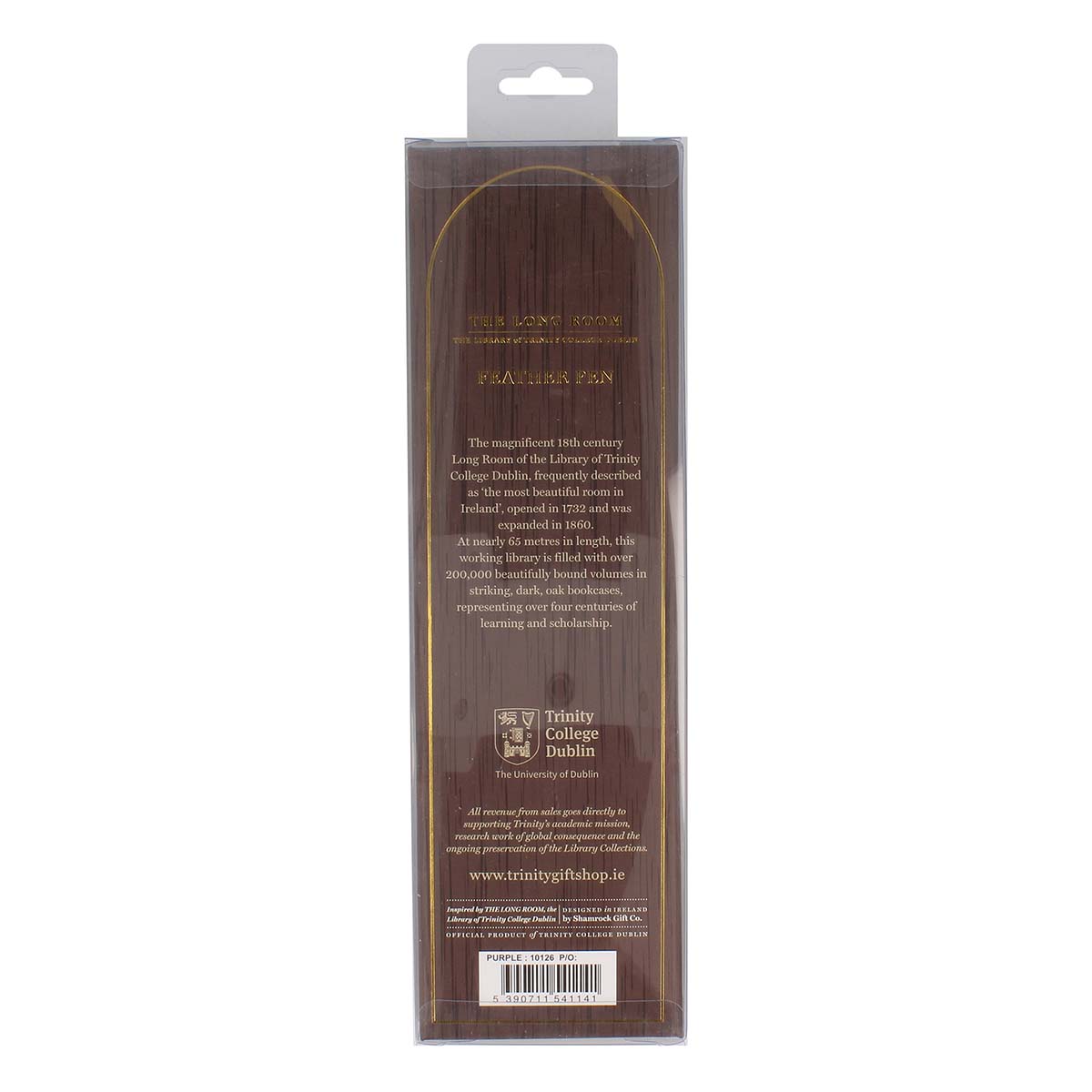 Trinity College Dublin Library Collection - Purple Quill Pen