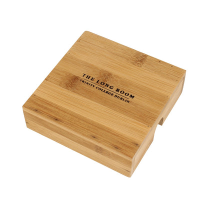 Trinity College Dublin Library 4pk Ceramic Coasters Brown