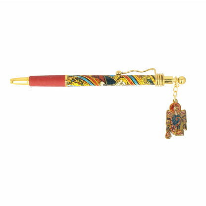 Book of Kells Eagle Black Charm Pen