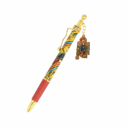 Book of Kells Eagle Black Charm Pen