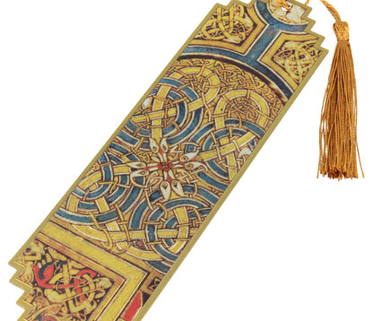 Book Of Kells Foil Bookmark - Snakes