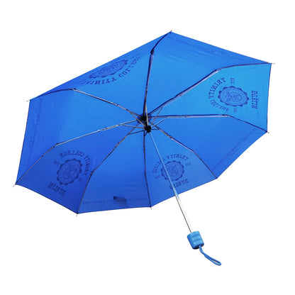 Trinity College Dublin Crest Umbrella Blue