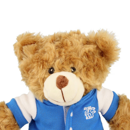 Trinity College Dublin Crest Soft Toy Bear Blue