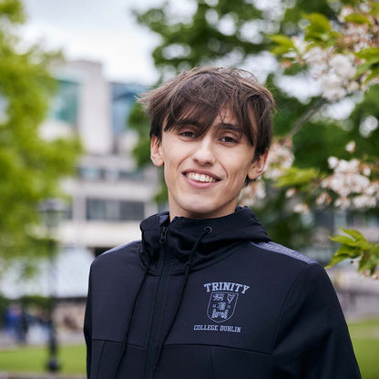 Trinity Performance Full Zip Hoody - Grey &. Black