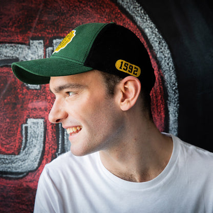 Trinity College Dublin Seal Baseball Cap Bottle Green