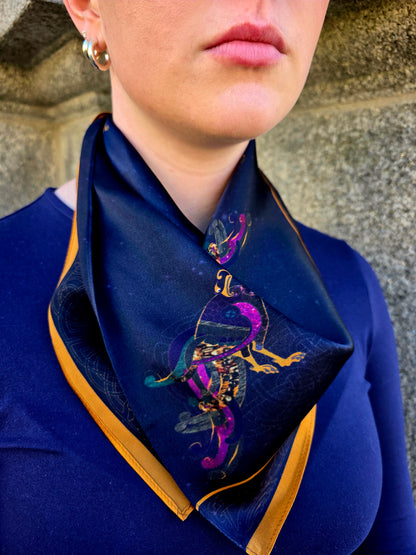 Jennifer Rothwell - Kells Space Mythology Neck or Head Scarf