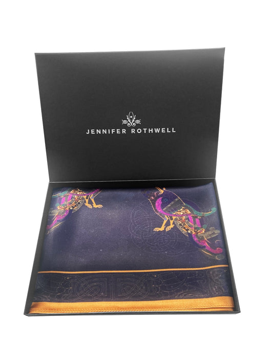 Jennifer Rothwell - Kells Space Mythology Neck or Head Scarf