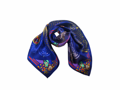 Man and Eagle Neck or Head Scarf